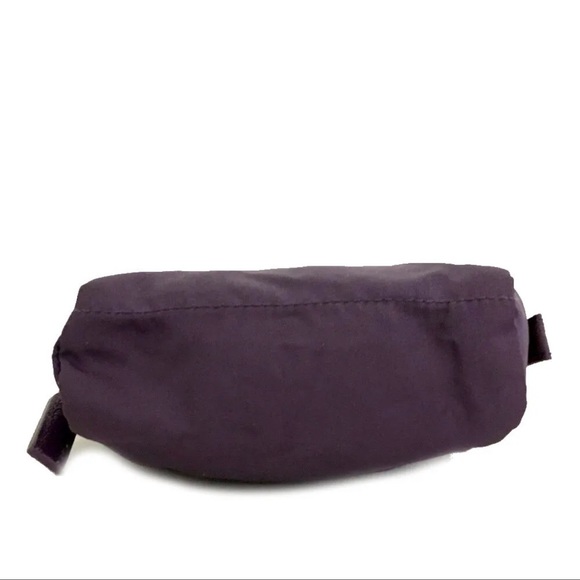 PRADA Logo Plate Nylon Cosmetic Pouch Bag /5M0082 - Picture 5 of 8